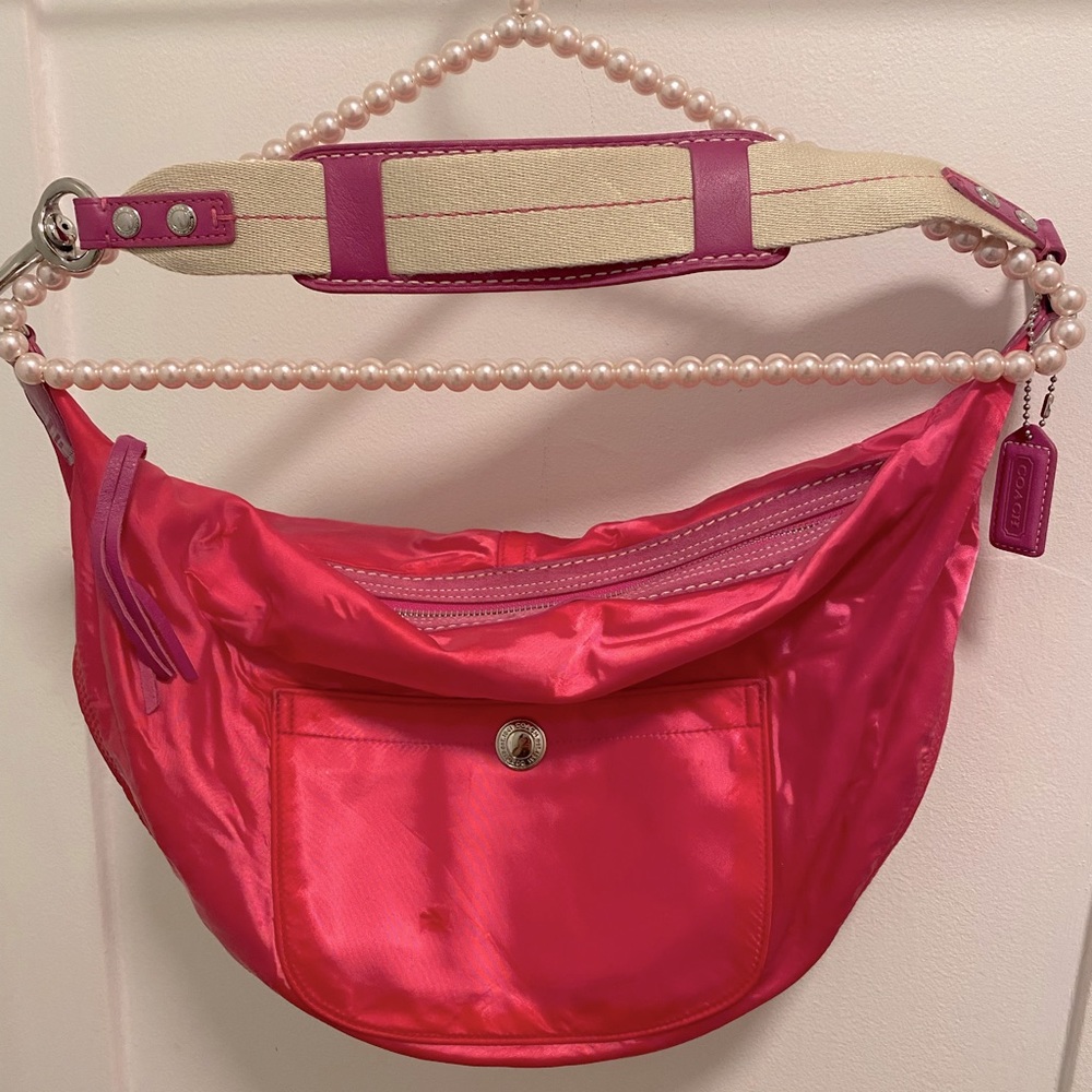 Vintage Barbie pink Coach bag